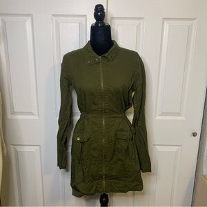 Olive Green Utility Jacket